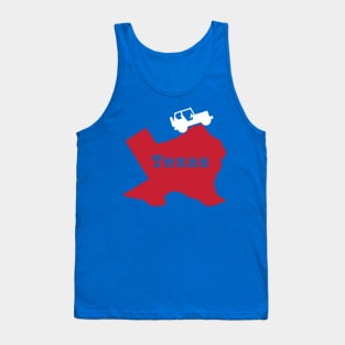 Texas Jeeps Tank Top